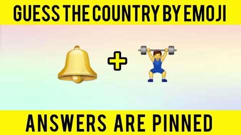 Guess the country by emoji | GuesstheGiven