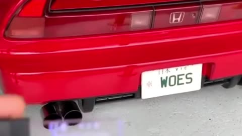 Honda NSX NA1 ‘Custom LED Keytag’ showcase! ❤️🇯🇵