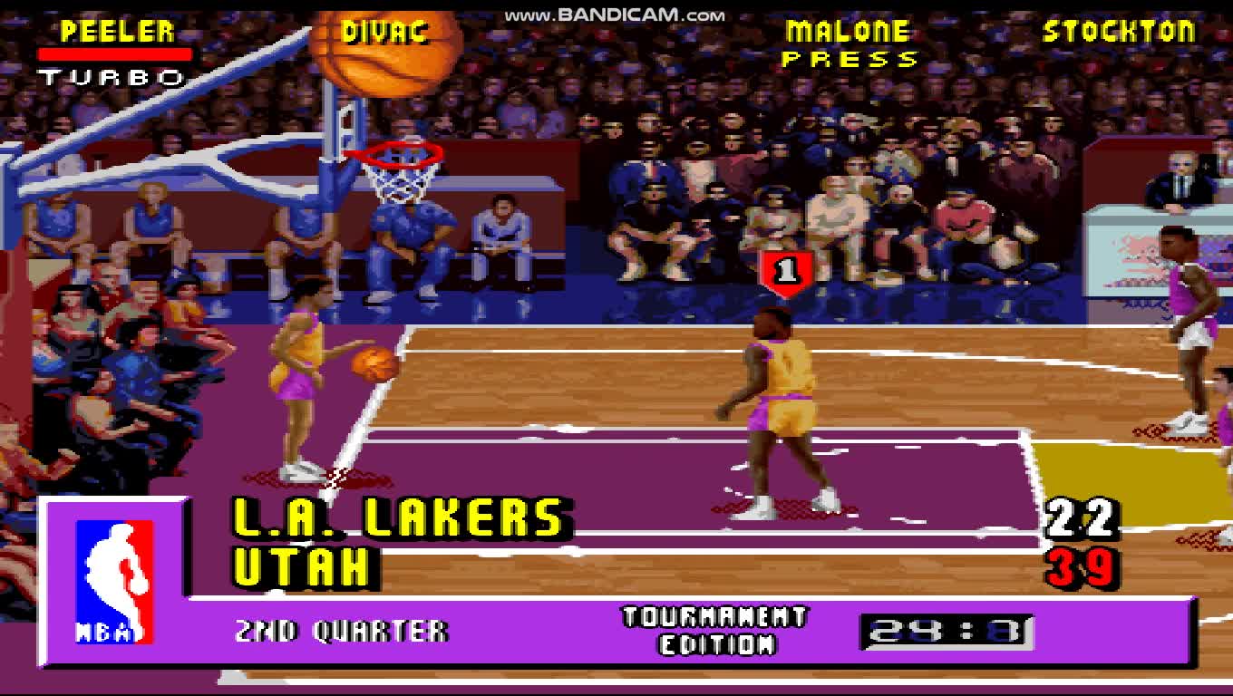 NBA Jam - Tournament Edition - Arcade Classic, Game, Gaming, SNES, Super Nintendo