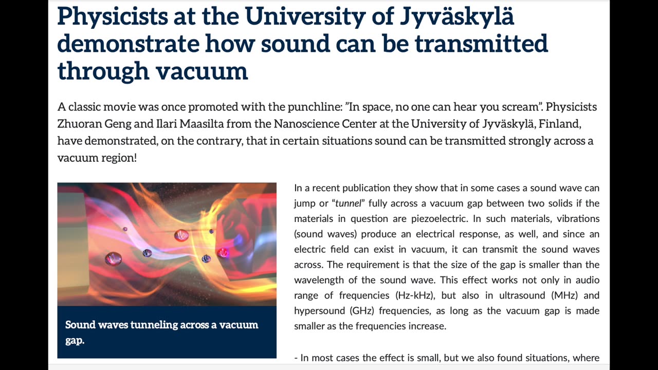 Sound in a Vacuum, Magnetic Pole Shift | S0 News Aug.11.2023