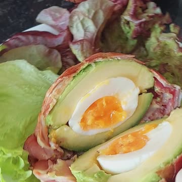 Bacon wrapped avocado Wrapped Egg🥓🥑🥚 | Breakfast Recipe | #shorts #breakfast #recipe #food