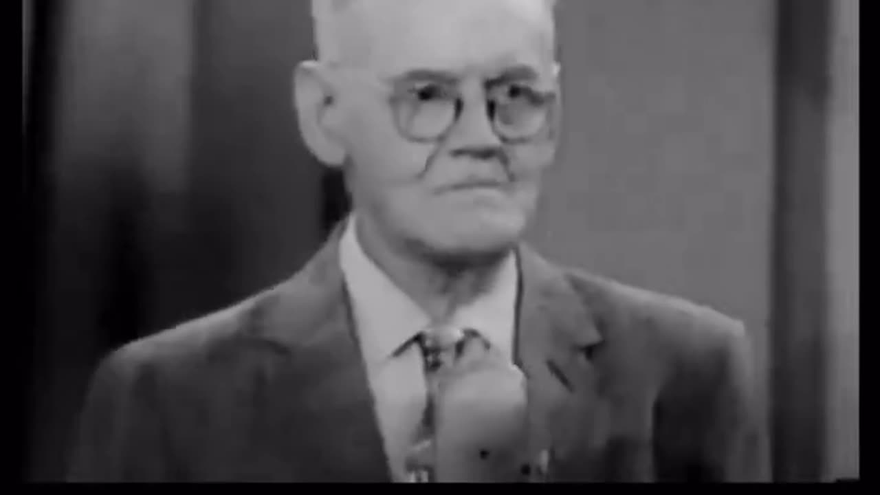 Interview from the 1950s with a man who was born in 1856. What do you notice?