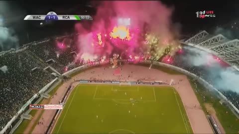 Tifo & Pyro | the Casablanca Derby