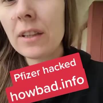 ALL PFIZER & MODERNA ADVERSE REACTIONS HAVE BEEN HACKED AND RELEASED HERE https://howbad.info/