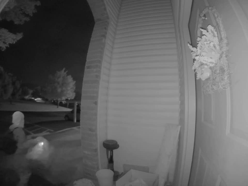 Porch Pirate Caught on Camera Snatching a Package