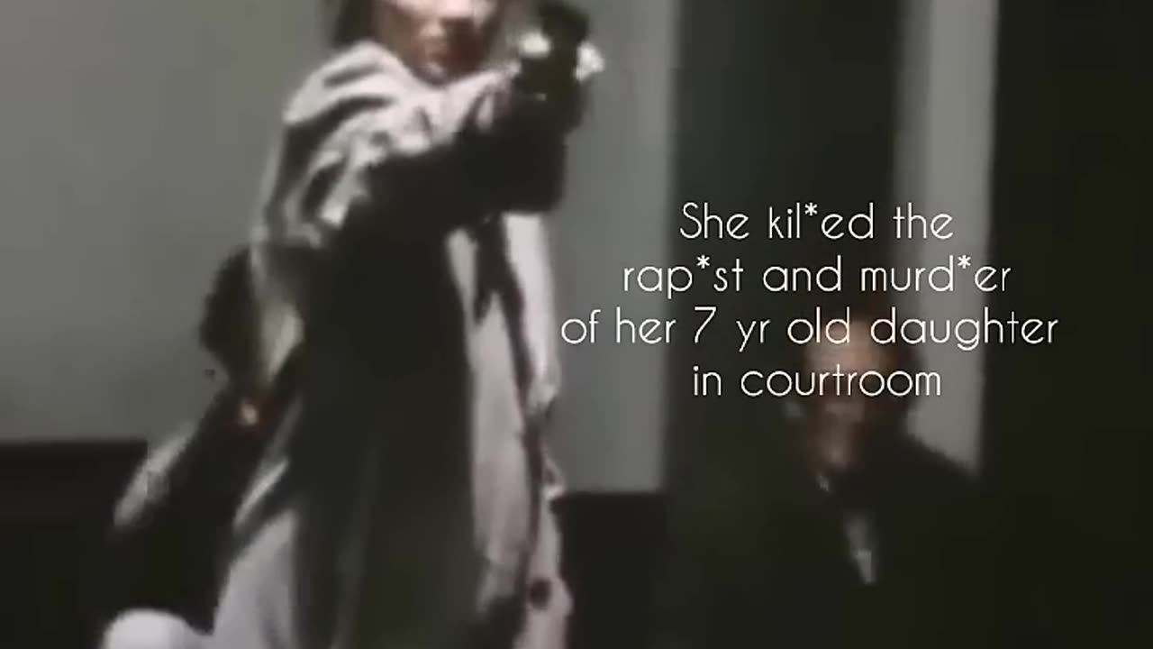 She killed her Daughter Rapist