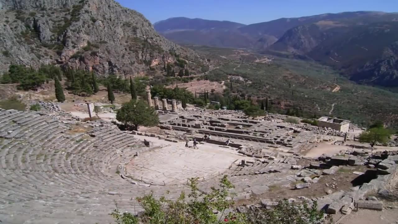 Advanced Unexplained Ruins Found At Delphi