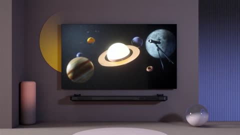 LG SIGNATURE OLED TV W - An enchanted new galaxy (Collaboration with Santi Zoraidez)