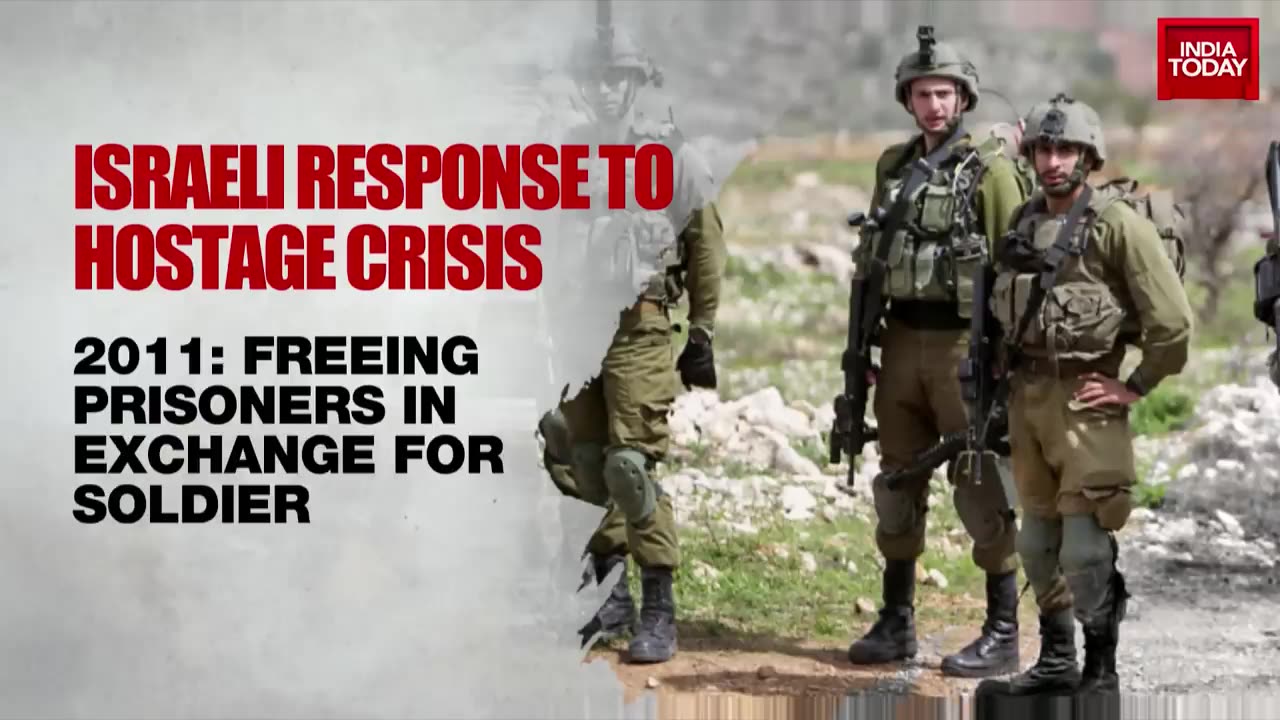 1st Images Of Hostage By Hamas Released, Hostage Seen Getting Medical Care | Israel-Hamas War