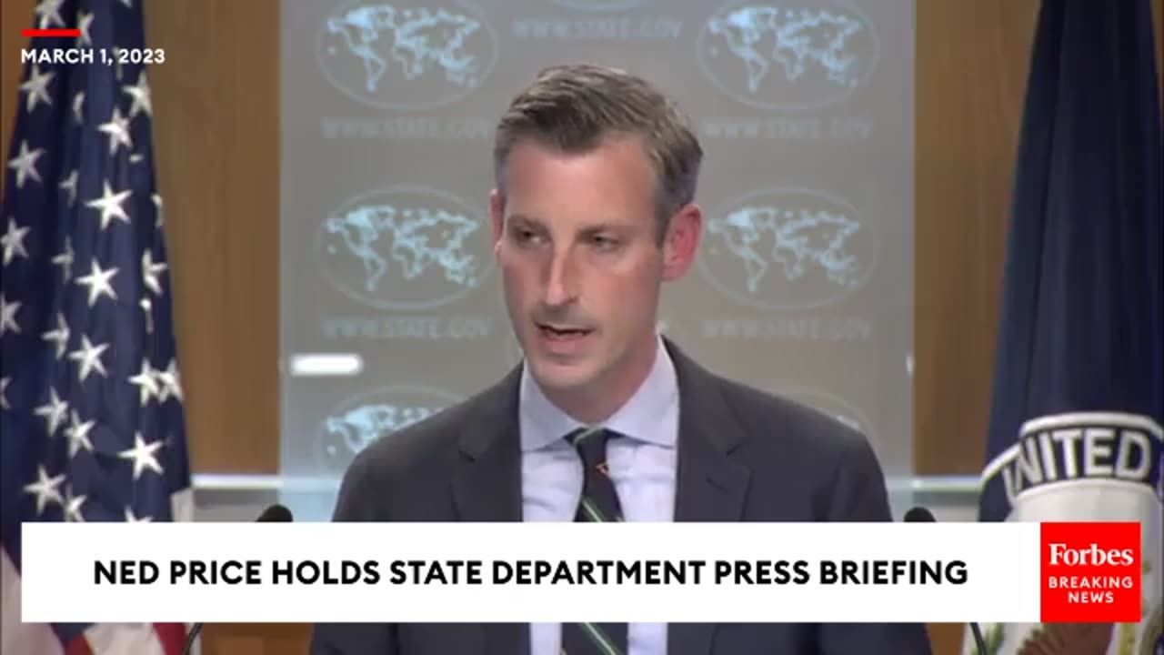 State Department Holds Press Briefing As US & China Exchange Warnings Over Sending Arms To Russia