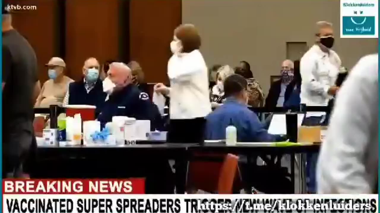 Vaccinated super spreaders