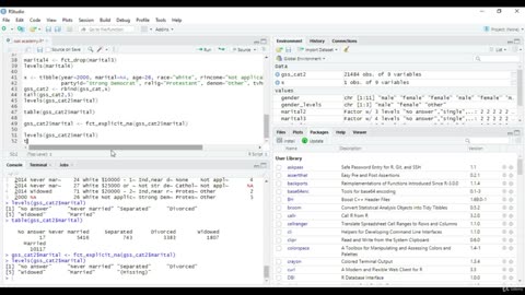 Python Full Course - Chapter 26 - 2. Manipulating Categorical Data with Forcats in R