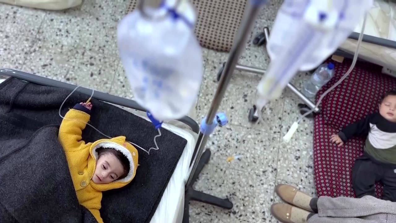 Gaza hospital sees surge in malnourished children