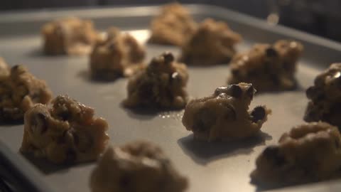 Baking Cookies. Time Lapse!