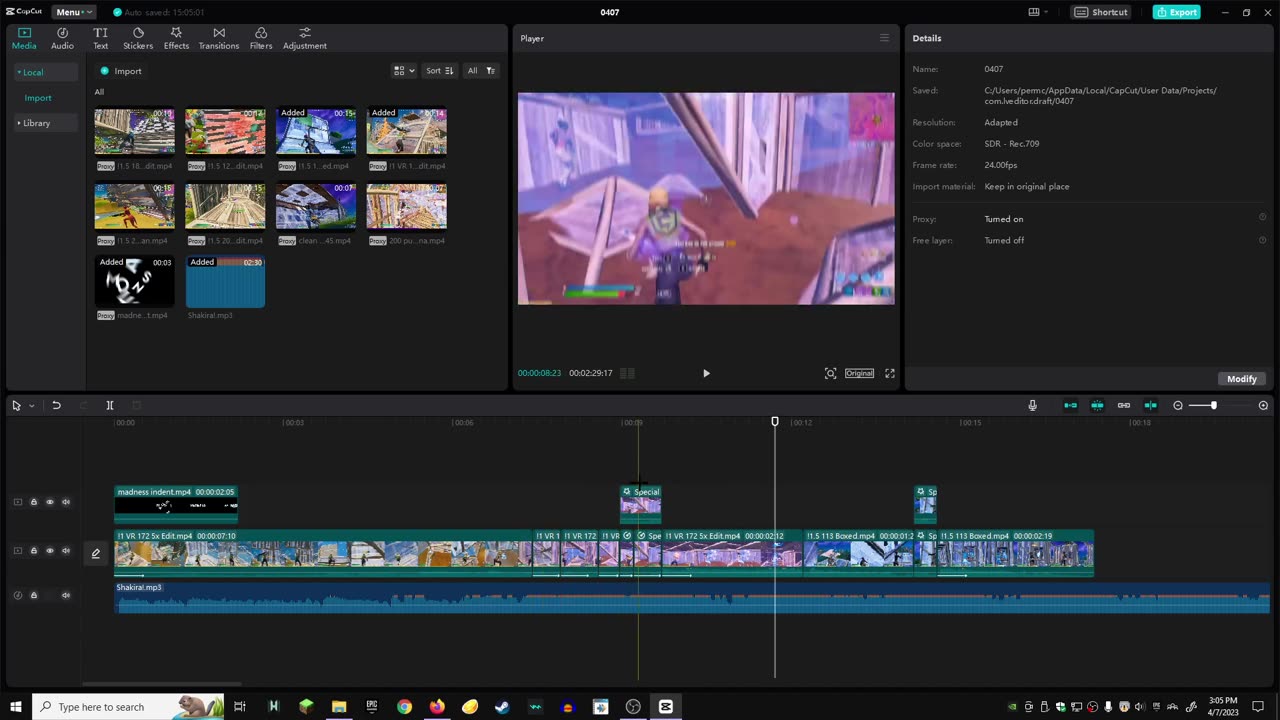 I Made a Fortnite Montage in 1 Minute...
