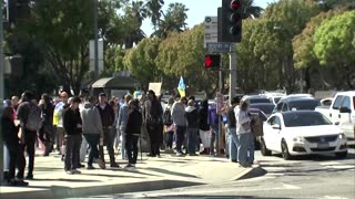 'Truly scary:' protesters in LA, D.C. decry Ukraine invasion