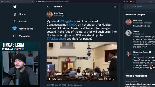 AOC HECKLED & SLAMMED By Activists For Arming Azov Battalion, Supporting World War 3