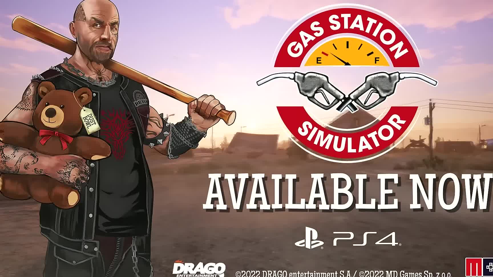 Gas Station Simulator - Launch Trailer PS4 Games