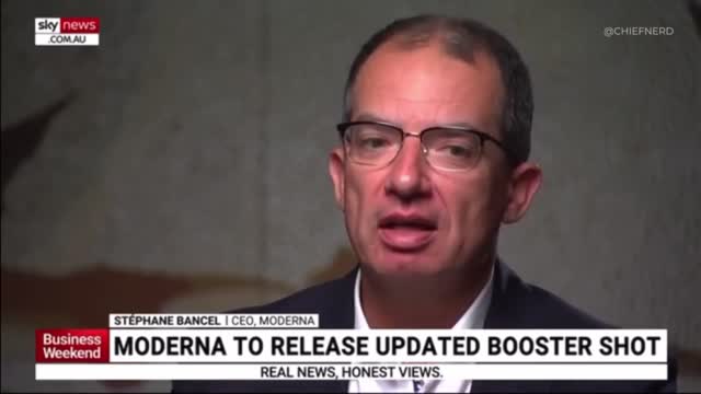 Moderna CEO On New mRNA Shot Into The Heart After a Heart Attack