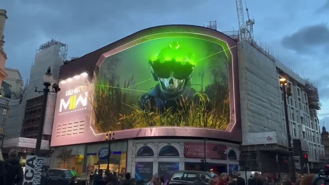 Modern Warfare 2 Piccadilly AD (Call of Duty Modern Warfare 2 Trailer _ COD MW2 Trailer Advert)