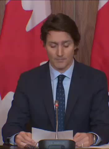PM Justin Trudeau is Ending the Use of The Emergencies Act - Ottawa Canada - 2022-02-23