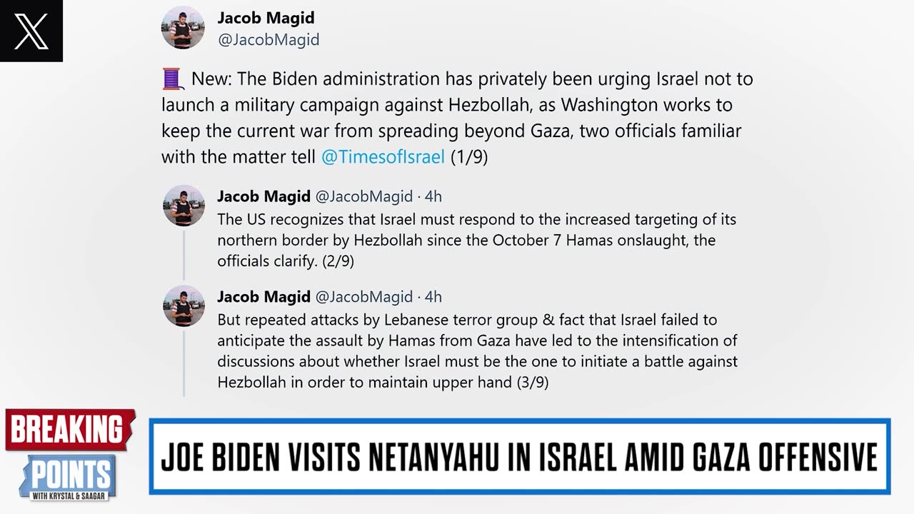 BREAKING: Biden Secretly Pledges US Military To Any Israel-Hezbollah War | Breaking Points