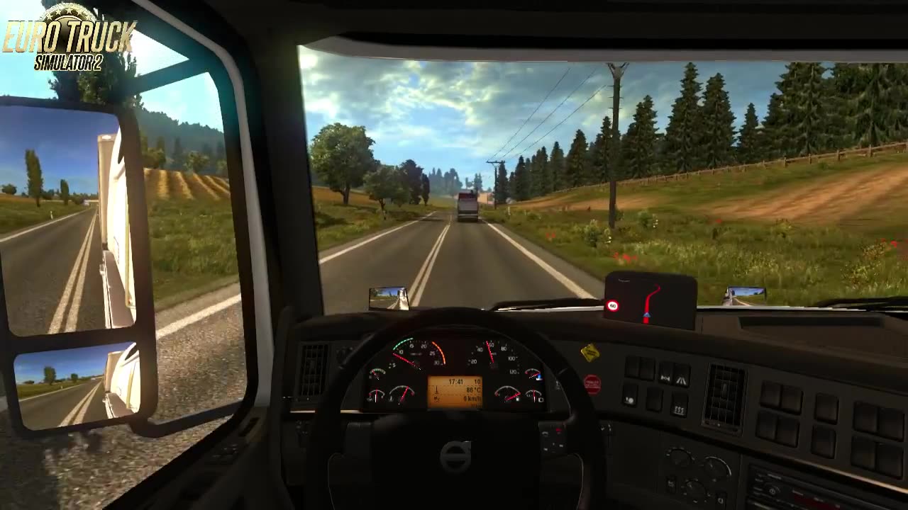 Eurotruck Simulator 2 + Volvo VNL670 gameplay