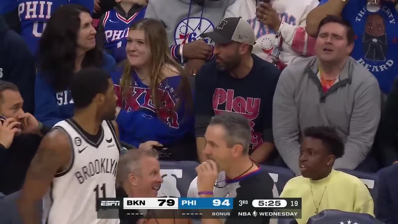 FAN MOCKS NBA STAR KYRIE IRVING TO HIS FACE