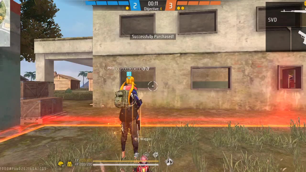 Free fire headshot game play video