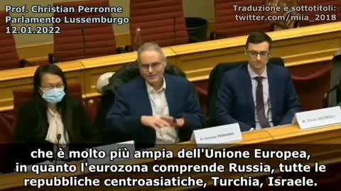 💥 Viene giù tutto, Christian Perronne ex vice OMS al parlamento a Lussemburgo