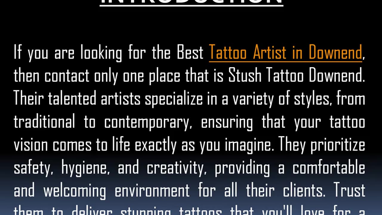 One of the Best Tattoo Artist in Downend