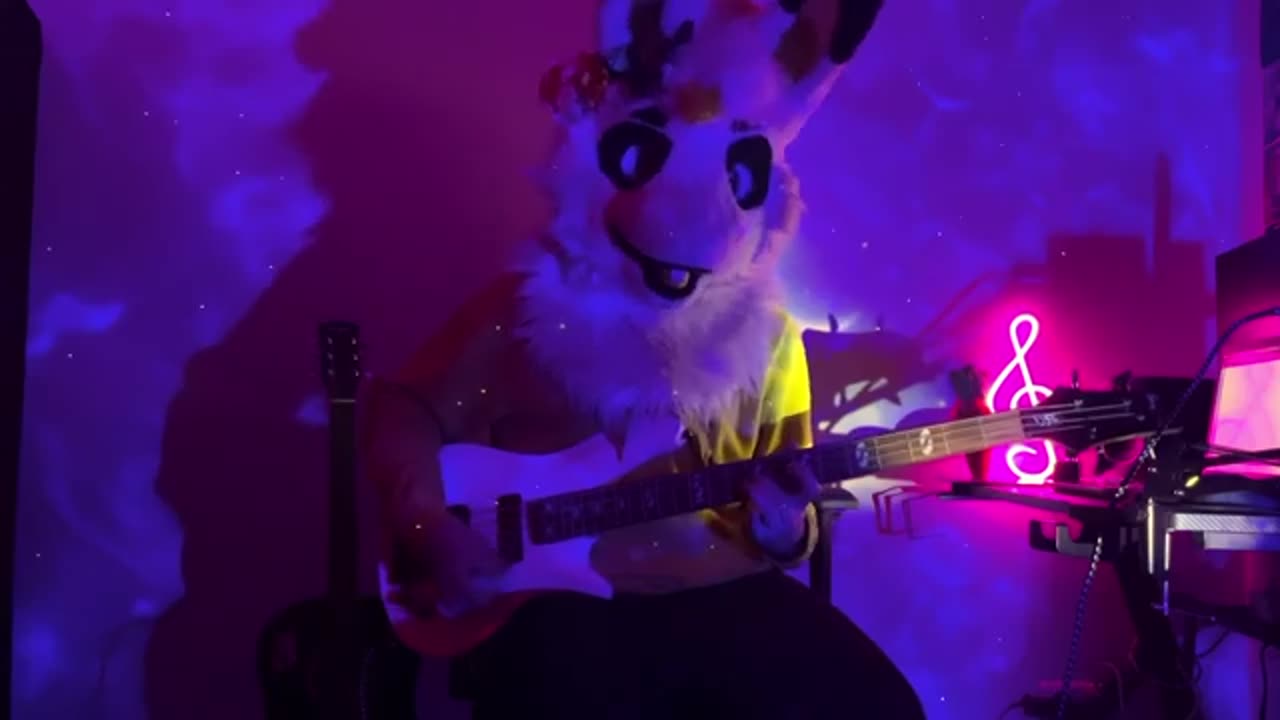 Love Will Tear Us Apart - Joy Division (Bass Fursuit Cover)