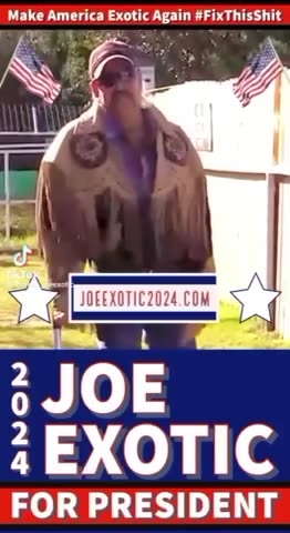 #FixThisShit | Joe Exotic 24 Campaign Ad