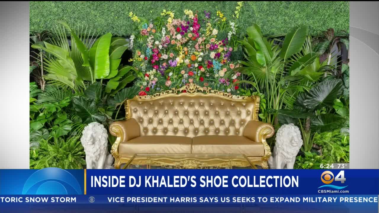 Would You Pay To Sleep In DJ Khaled's Sneaker Closet?