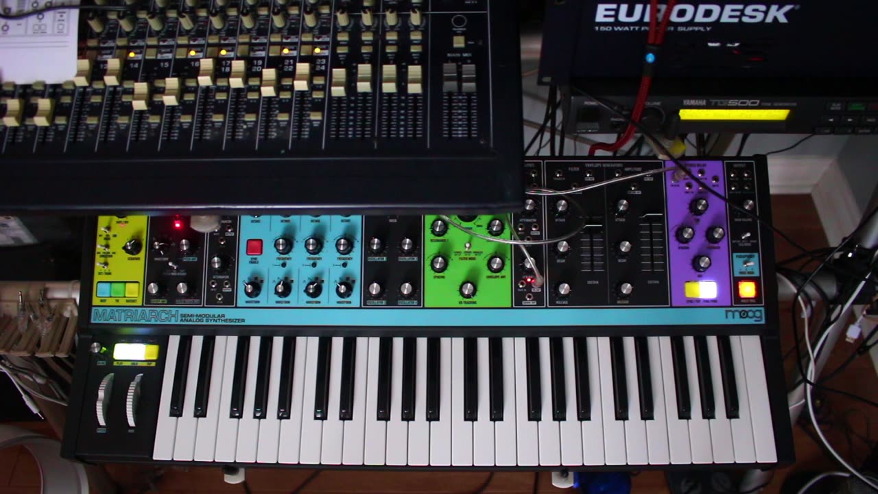 Moog Matriarch & Friends- Sleeping on the way to Mars