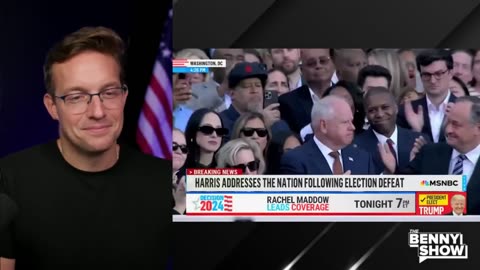 Nancy Pelosi BURST Into TEARS On LIVE-TV at Kamala Concession Speech To Trump, Kamala Voters SOB