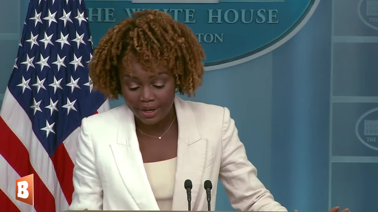 White House Press Secretary Karine Jean-Pierre briefing reporters & taking questions...