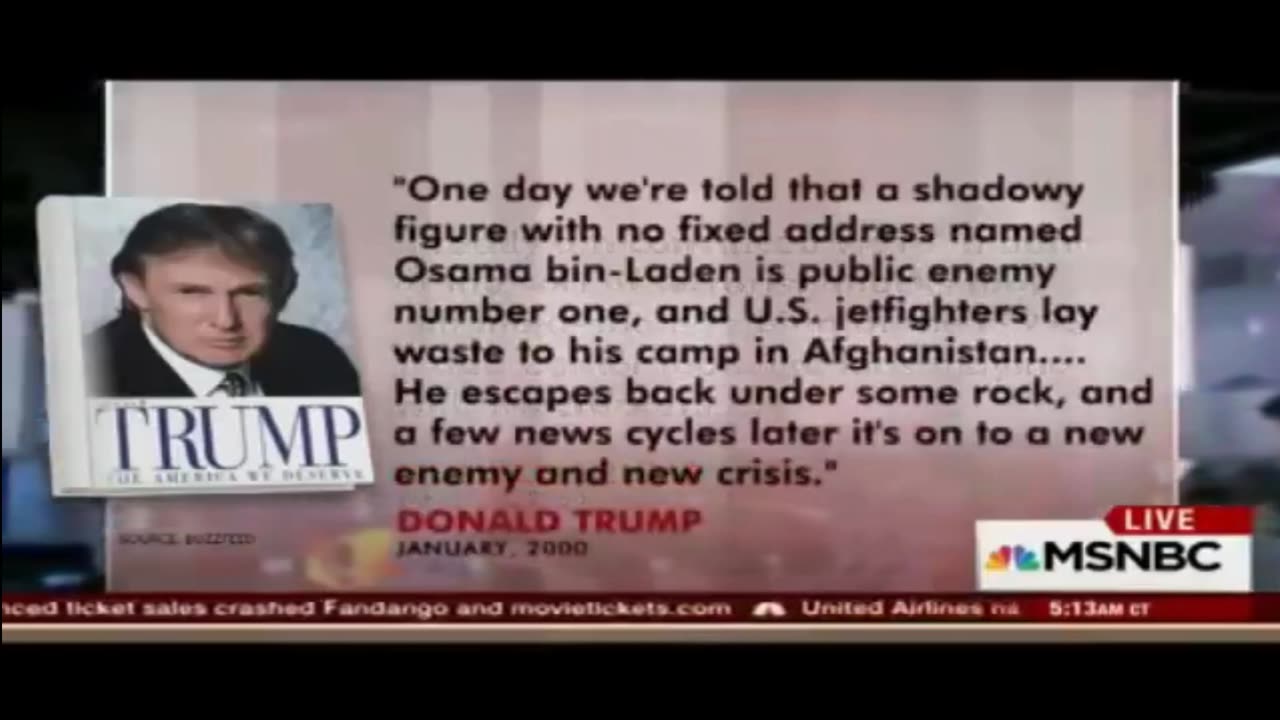 Trump predicts 911 almost two years before