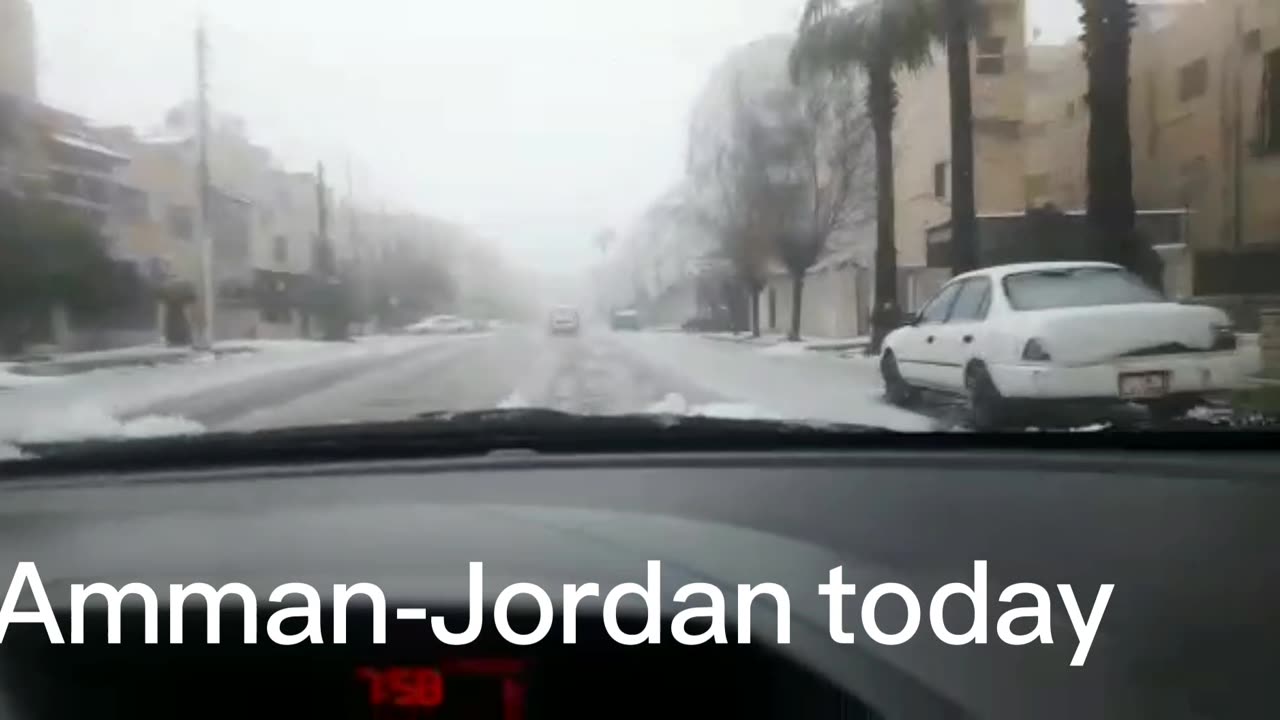 Winter in Amman-Jordan