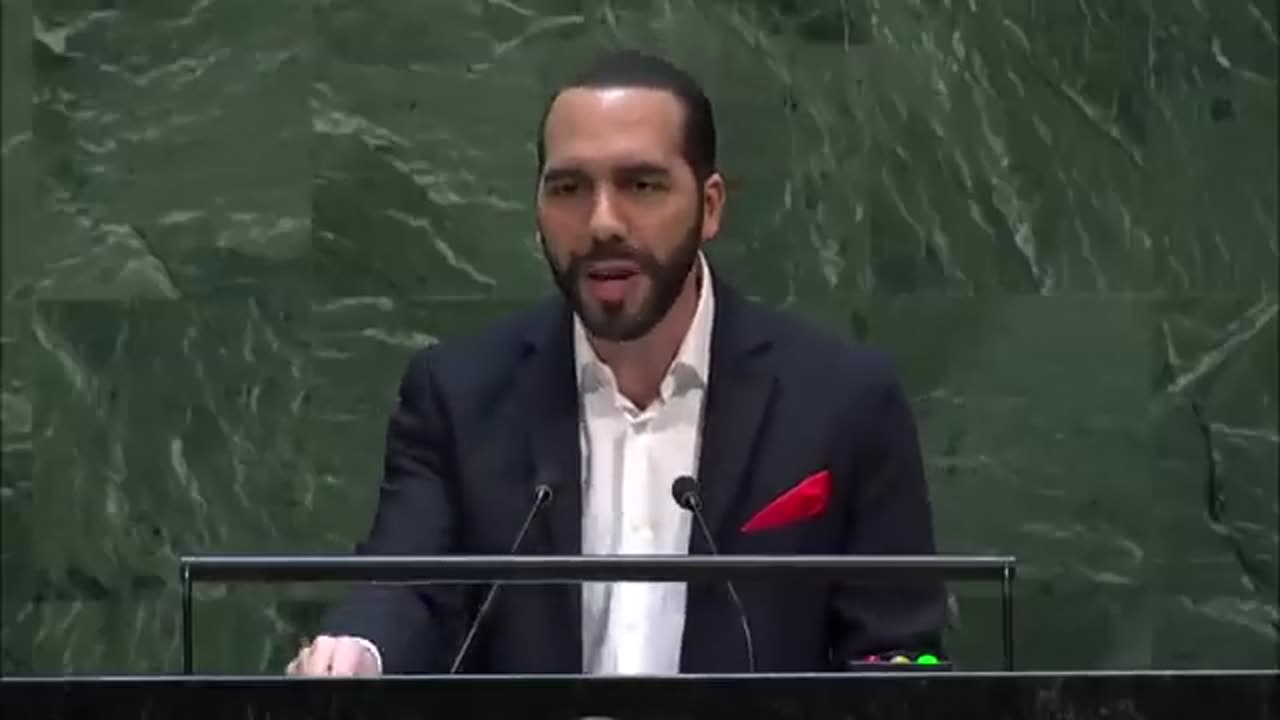 Discurso de Nayib Bukele en las Naciones Unidas