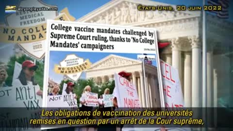 Les tribunaux du monde entier annulent les obligations de vaccination.