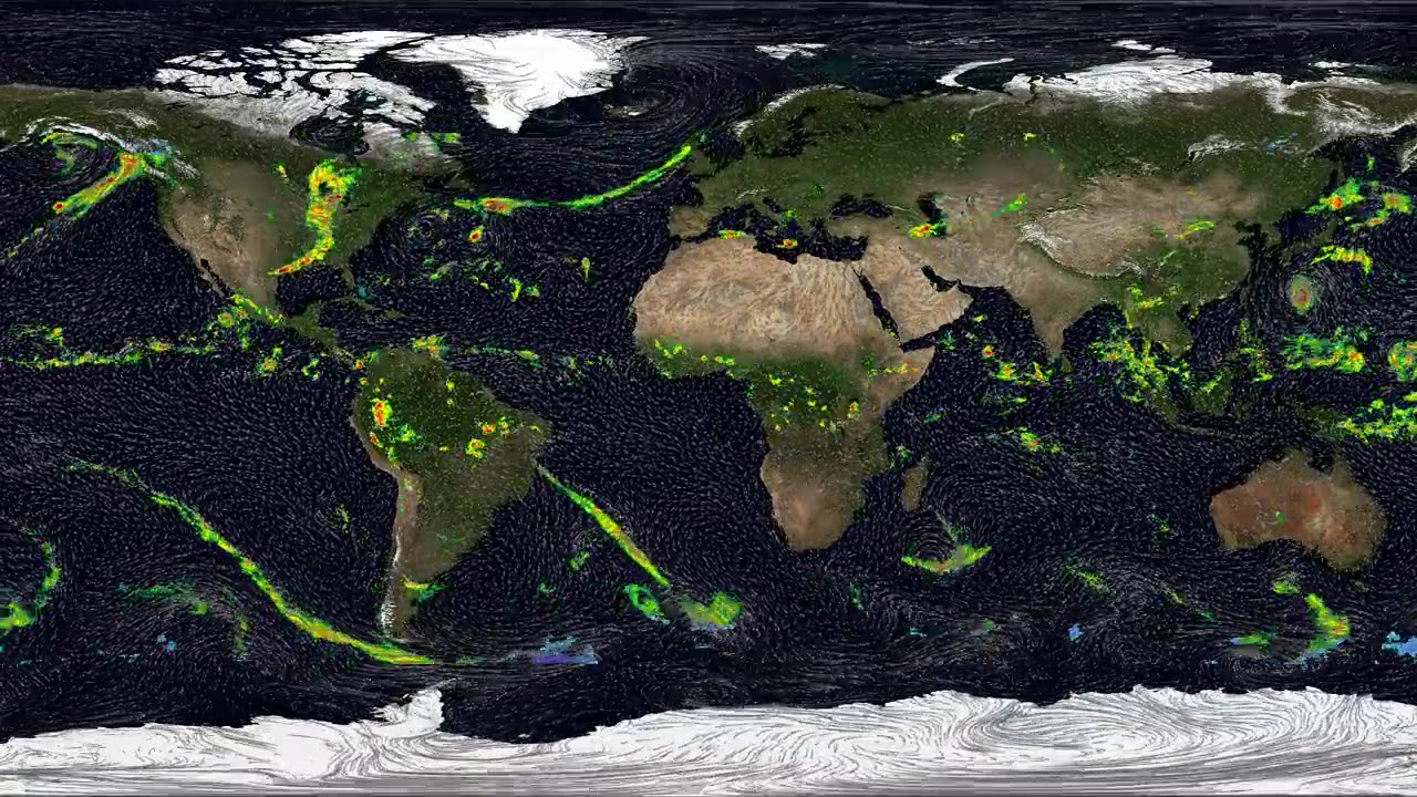 NASA’s Global Tour of Precipitation in Ultra HD (4K)