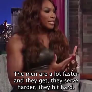 Serena Williams CONFIRMS Men's And Women's Sports Are Different