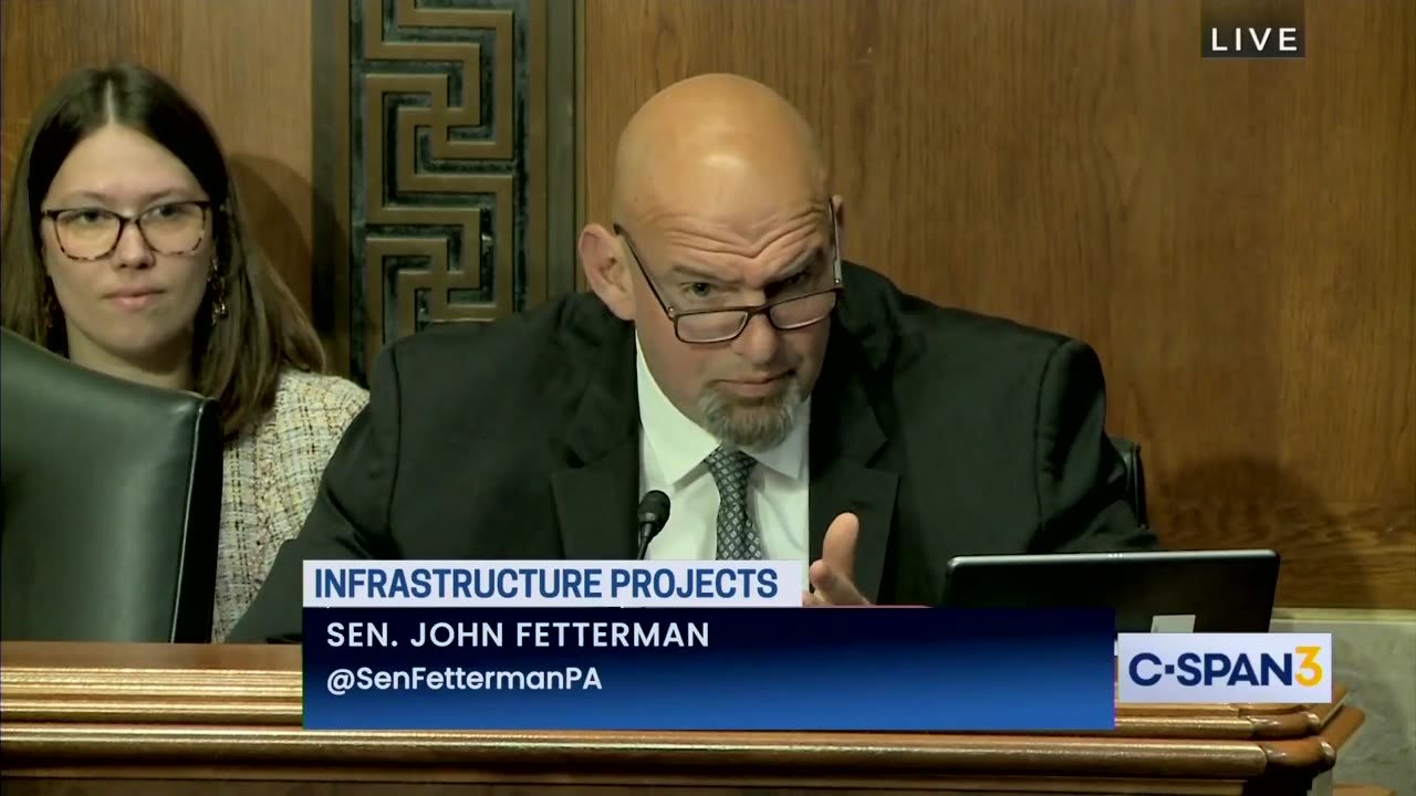 Fetterman's compromised brain short-circuits completely at hearing: "95, 95, 95"