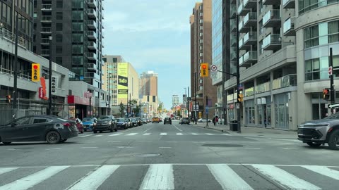 Driving in Ottawa Downtown and Highway
