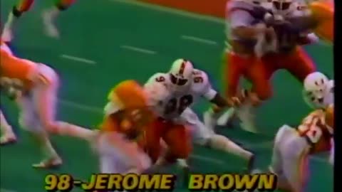 1986 Sugar Bowl - #2 Miami Hurricanes vs #8 Tennessee Volunteers