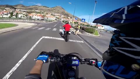 Yamaha WR125X (x2) & DT125R (x1) DT125R SM (x2) || GoPro Hero3+ || Part 2 || Madeira Island