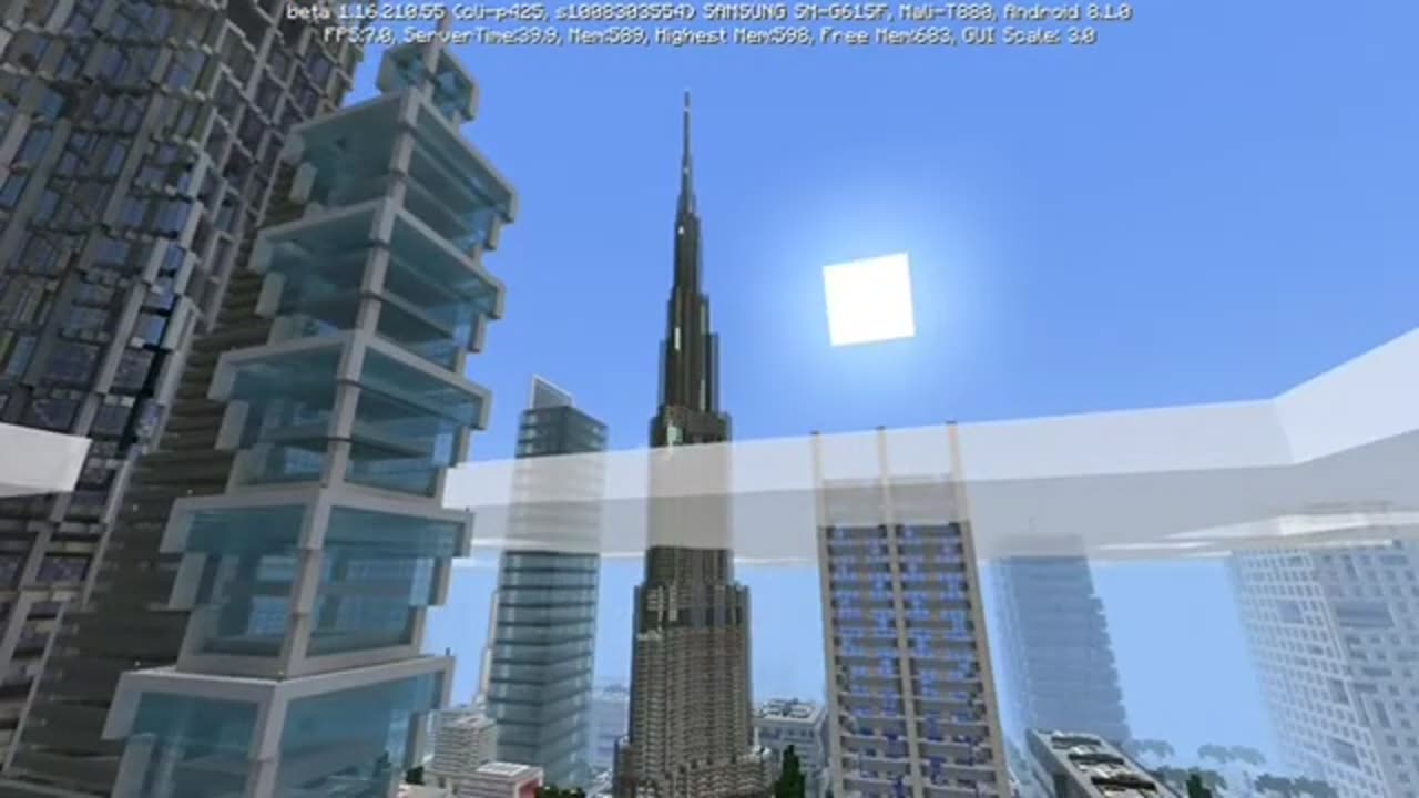 Burj Khalifa in Minecraft 😱