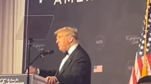 Trumps whole speech from tonight. A big thank you to the person who took his video!❤️❤️