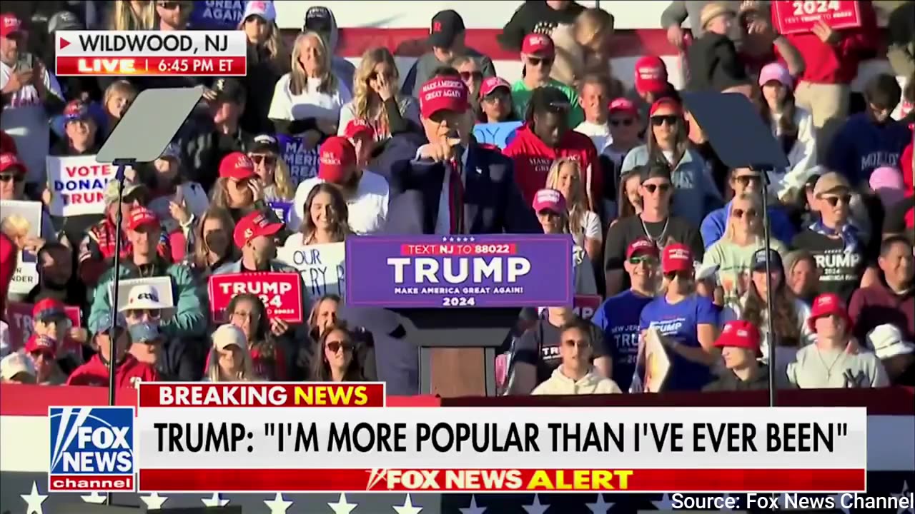 Trump Hilariously Sounds Off On Chris Christy At NJ Rally, Says He Suffers From TDS